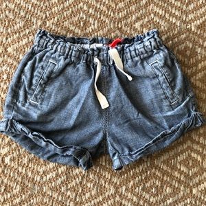 Girls Crew cuts denim shorts